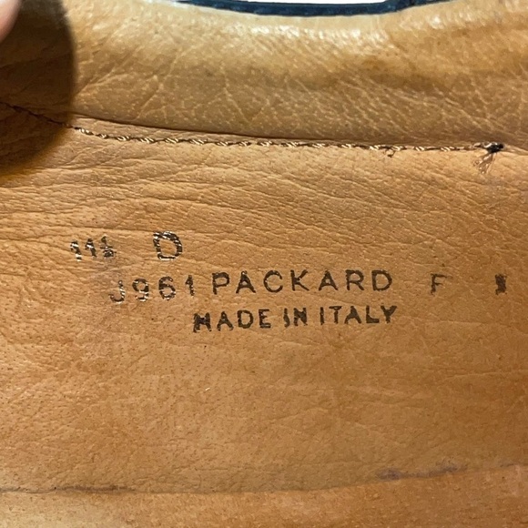 Coach Man Lather Shoes Size 11.5 - Picture 9 of 10